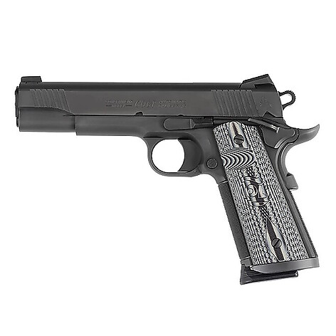 Colt Combat Unit Government .45 ACP 5 tum Matte Black DLC
