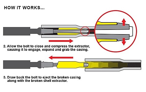 Leapers UTG .223 Broken Shell Extractor - bild 2 av 4