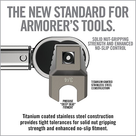 Real Avid Master Fit Muzzle Device Wrench 3/4" - bild 3 av 5