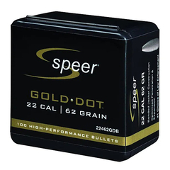 Speer Gold Dot .224 Caliber 62gr 100/Box