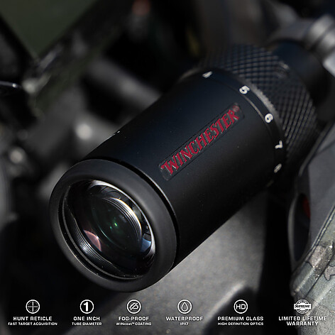 Winchester Supreme 4-12x44 SF SFP Hunt Kikarsikte - bild 8 av 9
