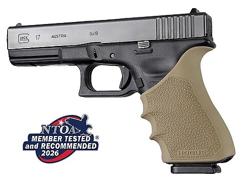 Hogue HandALL Beavertail Glock 17/18/20 Vapengrepp FDE - bild 2 av 2