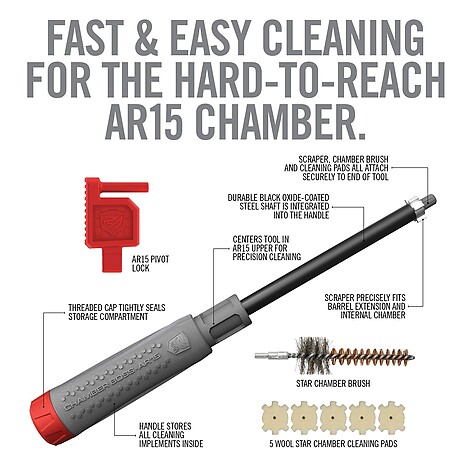 Real Avid Chamber Boss Cleaning Kit AR-15 - bild 5 av 7
