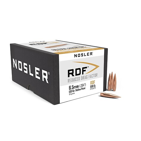 Nosler RDF 6.5mm 130gr 500/Box - bild 2 av 4