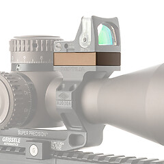 Reptilia ROF Riser 10mm Trijicon RMR FDE
