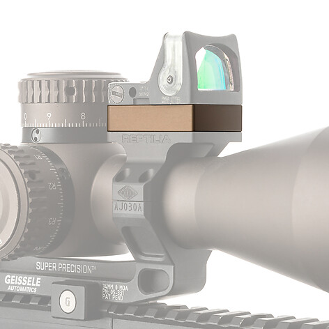 Reptilia ROF Riser 10mm Trijicon RMR FDE