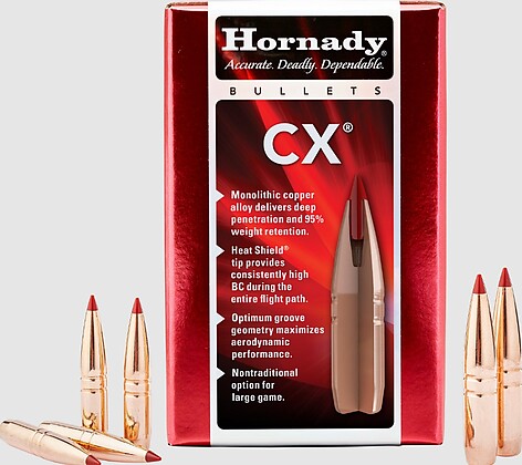 Hornady CX Bullets 6.5mm (.264) 90gr 50/Box - bild 2 av 2