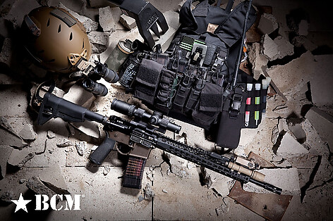 Bravo Company KMR Alpha 15 Keymod 381mm Handguard Svart - bild 3 av 4