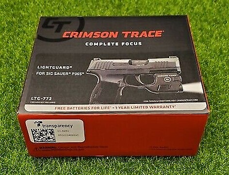 Crimson Trace Lightguard Sig Sauer P365 Vapenlampa - bild 6 av 7