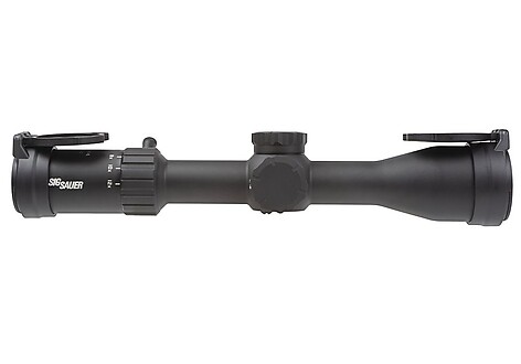 Sig Sauer WHISKEY4 3-12x44 SFP LP Belyst Quadplex Kikarsikte - bild 2 av 5