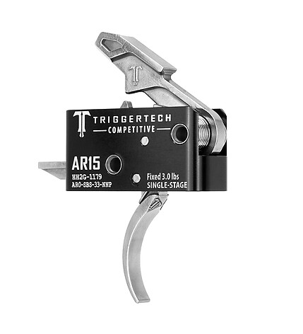 Triggertech Competitive AR-15 Pro Curved Svart/Rostfri - bild 3 av 3