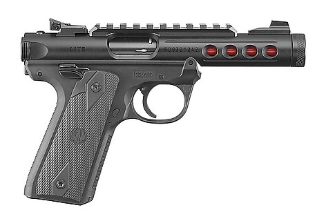 Ruger MKIV 22/45 Lite Anodized .22LR Svart Pistol - bild 2 av 2