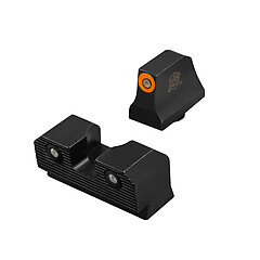 XS Sights R3D 2.0 Sup Height Glock 42,43,43X,48 Orange Nattsikte