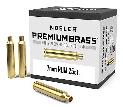 Nosler Hylsor 7mm Remington Ultra Magnum 25/Box - bild 2 av 3