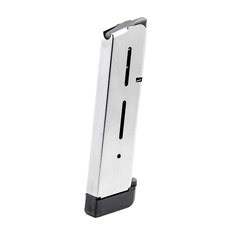 Wilson Combat Extended 1911 FS .45 ACP 8 Skott Silver