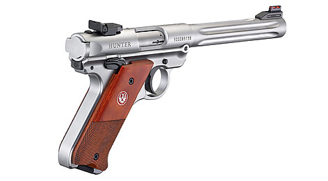Ruger MKIV Hunter .22 LR Rostfri Pistol - bild 5 av 6