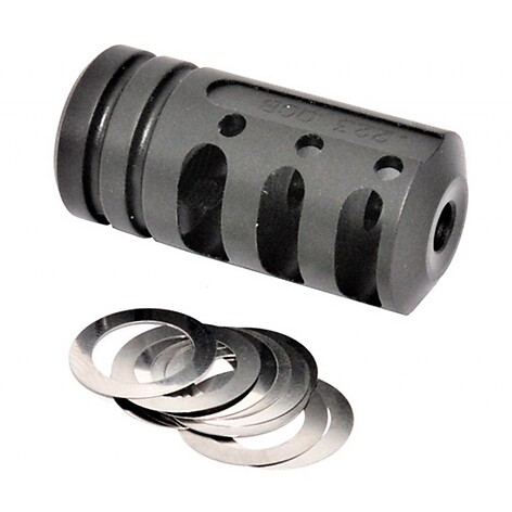 Precision Reflex MSTN Straight QC Brake .223 1/2-28 Svart - bild 2 av 2