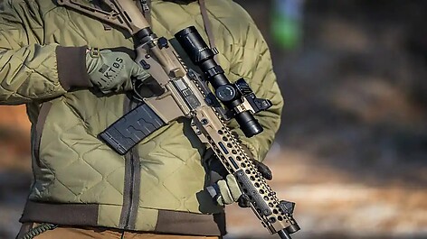 Meprolight MVO 1-8x28 LPVO FFP Belyst M1 MRAD Kikarsikte - bild 2 av 10