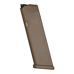 Glock G17 9mm Luger 17 Skott Magasin Brun
