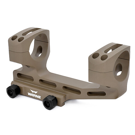 Warne Gen 2 Cantilever Ext Skel MSR 30mm Pic Brun H: 48mm