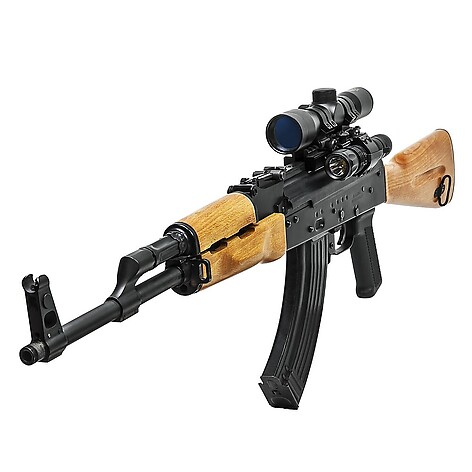 NcSTAR Compact Tactical 4x30 P4 Sniper Svart AK Combo - bild 5 av 7