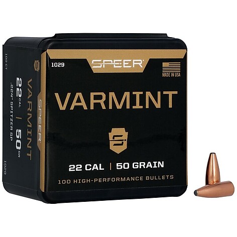 Speer Varmint JSP .224 Caliber 50gr 100/Box - bild 2 av 2