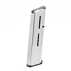 Wilson Combat 1911 Commander .45 ACP 7 Skott Silver