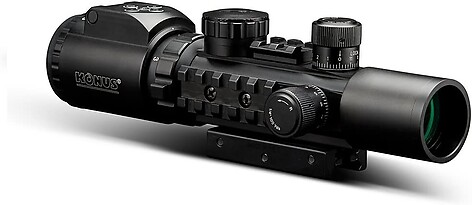 Konus KonusPro AS34 2-6x28 IR Mil-Dot Kikarsikte - bild 7 av 7