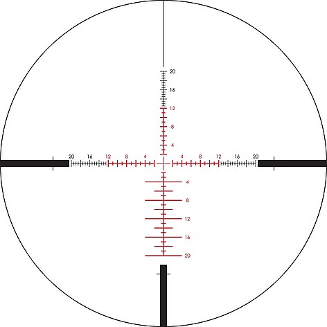 Vortex Viper PST Gen II 5-25x50 SFP Belyst EBR-4 MOA - bild 7 av 8