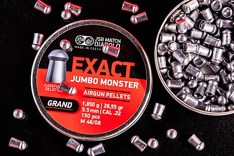 JSB Exact Jumbo Monster Grand 5.52mm 1.850g 150st - bild 2 av 2