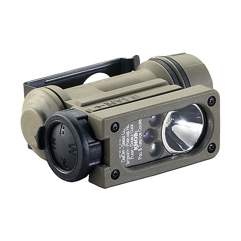 Streamlight Sidewinder Compact II med Pannband FDE