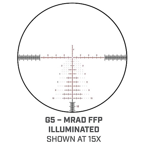 Bushnell Match Pro ED 3-18x50 SF FFP Belyst G5i Kikarsikte - bild 2 av 8