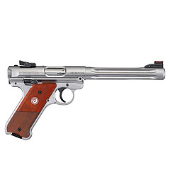 Ruger MKIV Hunter .22 LR Rostfri Pistol