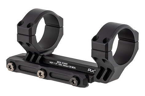 Primary Arms 34mm PLx Cantilever H: 38mm 20MOA - Svart - bild 3 av 4