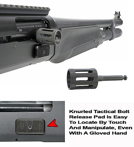 GG&G Slotted Taktiskt Bulthandtag Benelli M1/M2/M3 - bild 2 av 2
