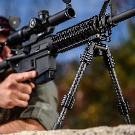 TRUGLO TAC-POD Carbon Pro 23-33cm Pivot Bipod M-LOK/KMOD - bild 4 av 7