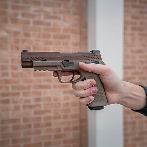 Magpul EHG SG9 Sig Sauer P320 Full Size Manual Vapengrepp FDE - bild 2 av 5