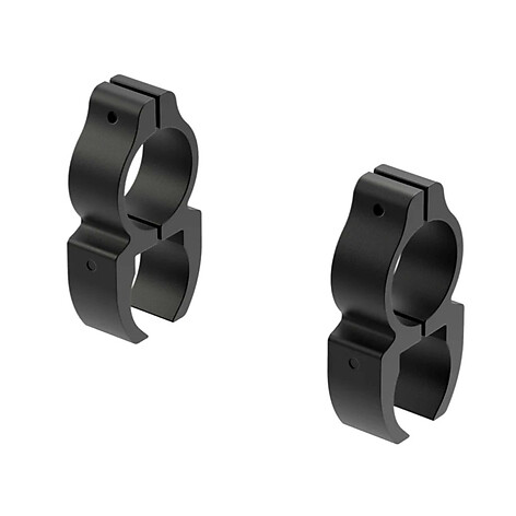 Leupold Rifleman See-Thru Ringar 1 tum 3/8 tum Dovetail (Matt)