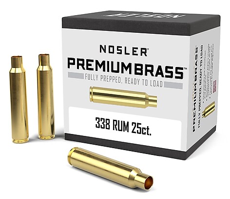 Nosler Hylsor 338 Remington Ultra Magnum 25/Box - bild 2 av 3