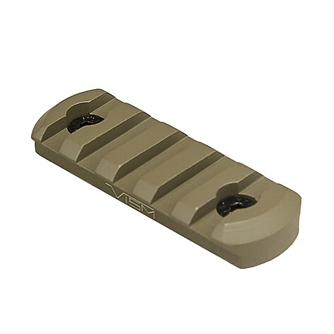 NcSTAR KEYMOD Picatinnyskena 5-slot Brun