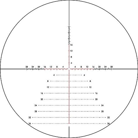 Vortex Razor HD Gen III 6-36x56 FFP Belyst EBR-7D MOA Kikarsikte - bild 3 av 5