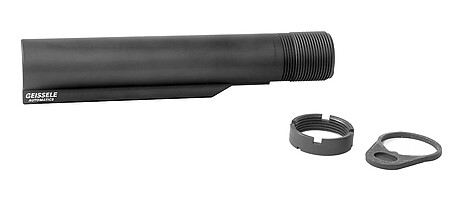 Geissele Premium H1 Mil-Spec AR15 Buffer Tube Svart - bild 3 av 4