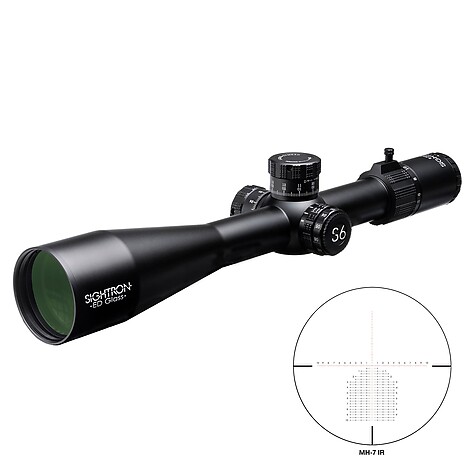 Sightron S6 5-30x50 ED SF ZS FFP Belyst MH-7 Kikarsikte - bild 5 av 6