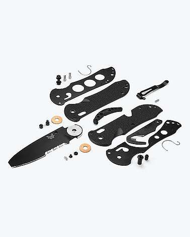 Benchmade 916SBK Triage G10 Svart Kniv - bild 6 av 7