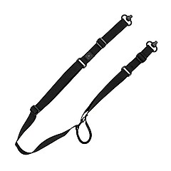 Grovtec QS 2-Point Sabre Sling QD Swivel Vapenrem Svart