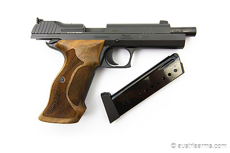 Sig Sauer P210 Target SAO Black 9mmx19 5 tum 8rd - bild 4 av 4