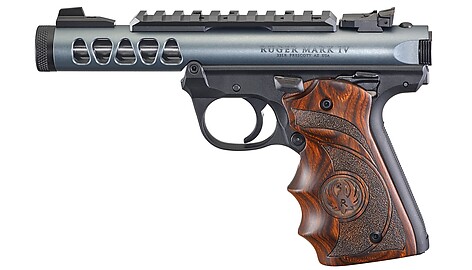 Ruger MKIV 22/45 Lite Diamond Grey .22 LR Pistol - bild 2 av 6