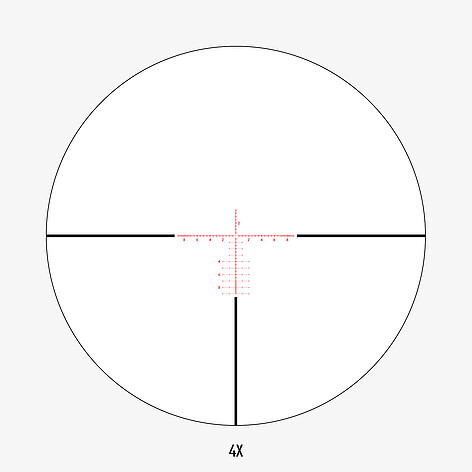 Athlon Talos BTR G2 4-14x44 SF FFP Belyst APLR10 MIL Kikarsikte - bild 5 av 5
