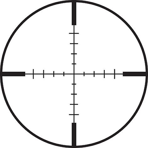 NcSTAR USS 3-9x40 med Red-Dot Belyst P4 Sniper Kikarsikte - bild 6 av 8
