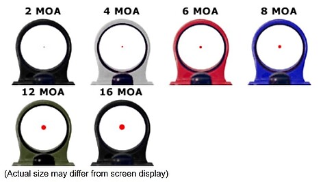 C-More ORD 10 MOA Dot Modul Aluminium - bild 3 av 3